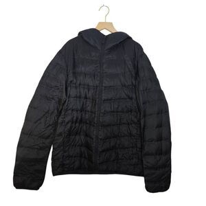 Uniqlo Down Puffer Coat Size Medium Unisex Black